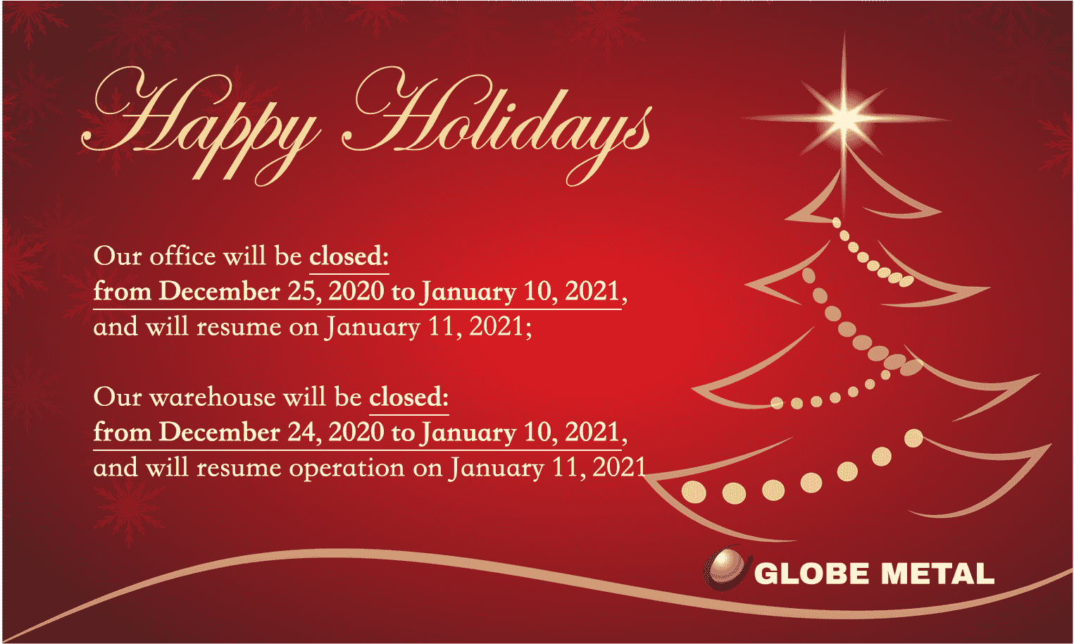 holiday-notice-globe-metal-recycling